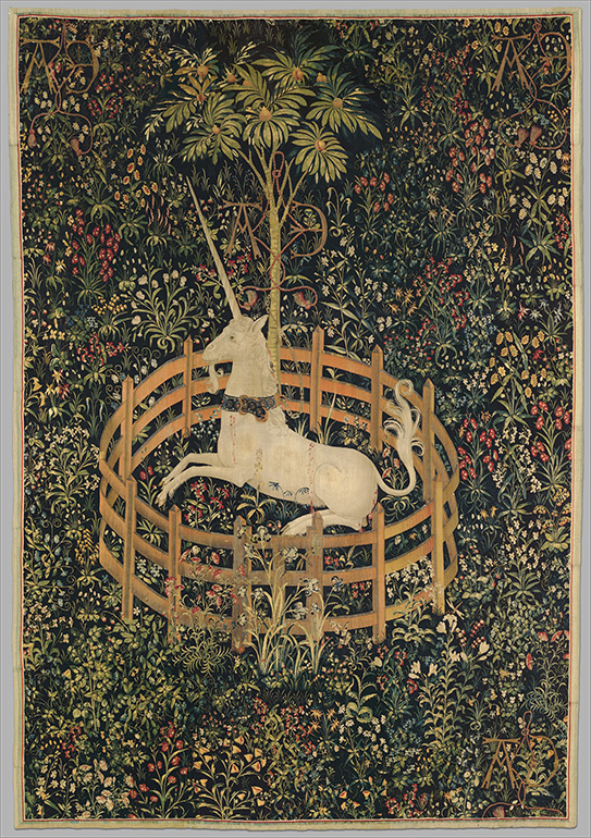 The Unicorn Rests in the Garden